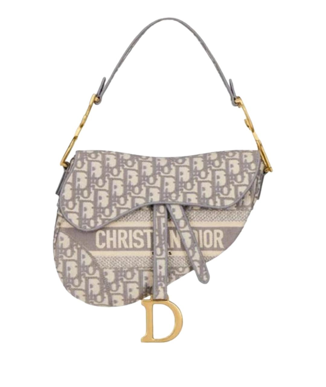 CHRISTIAN DIOR Бежевая сумка через плечо, фото 1