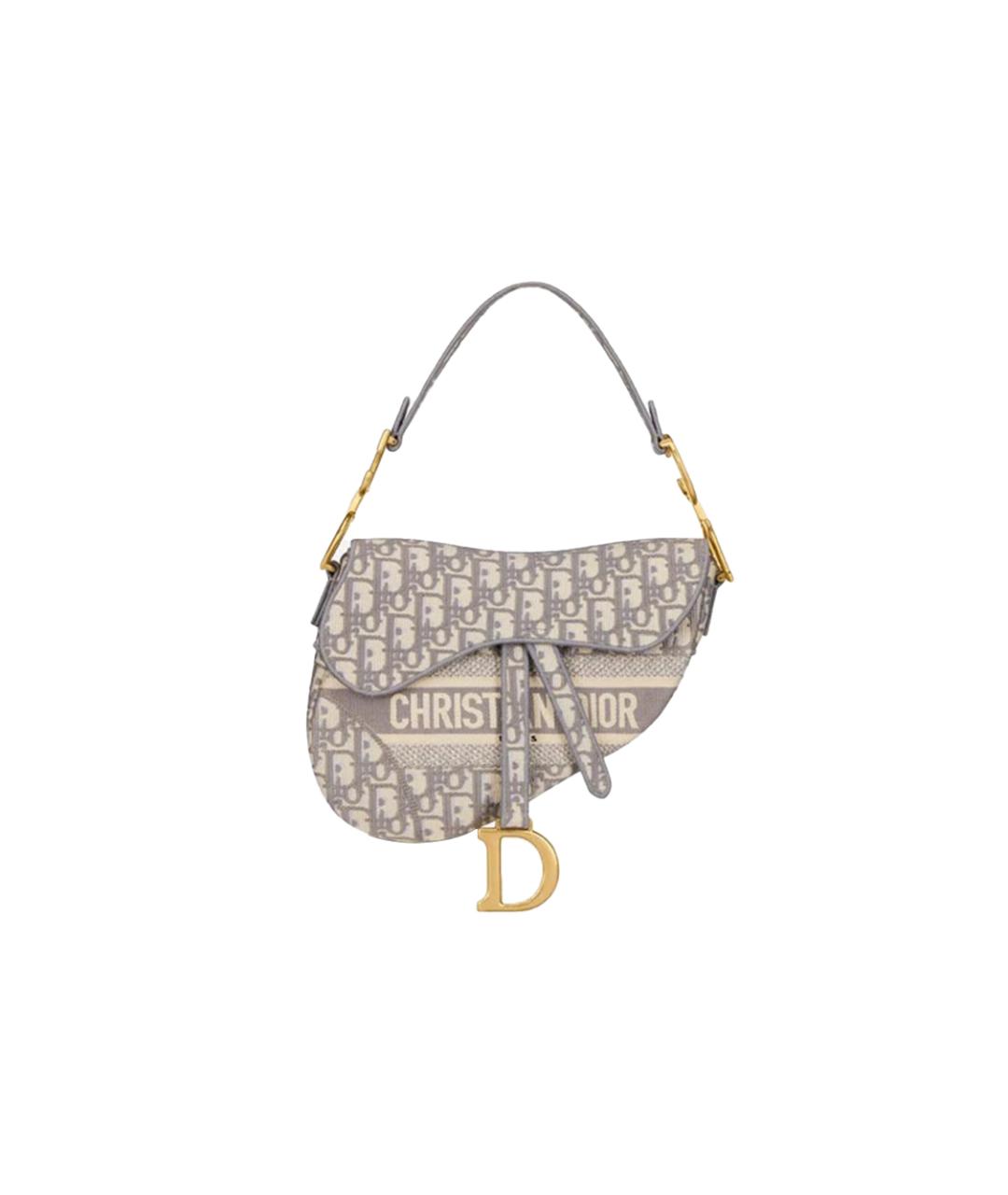 CHRISTIAN DIOR Бежевая сумка через плечо, фото 6
