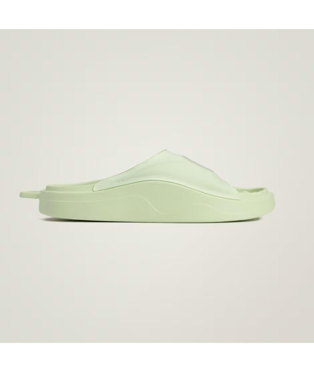 ADIDAS BY STELLA MCCARTNEY Салатовые шлепанцы, фото 5