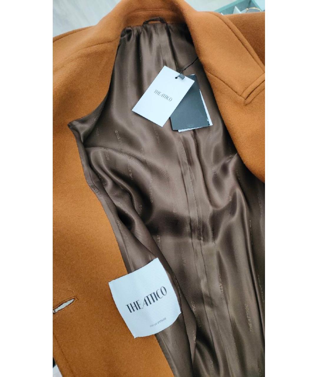 THE ATTICO Шерстяное пальто, фото 3