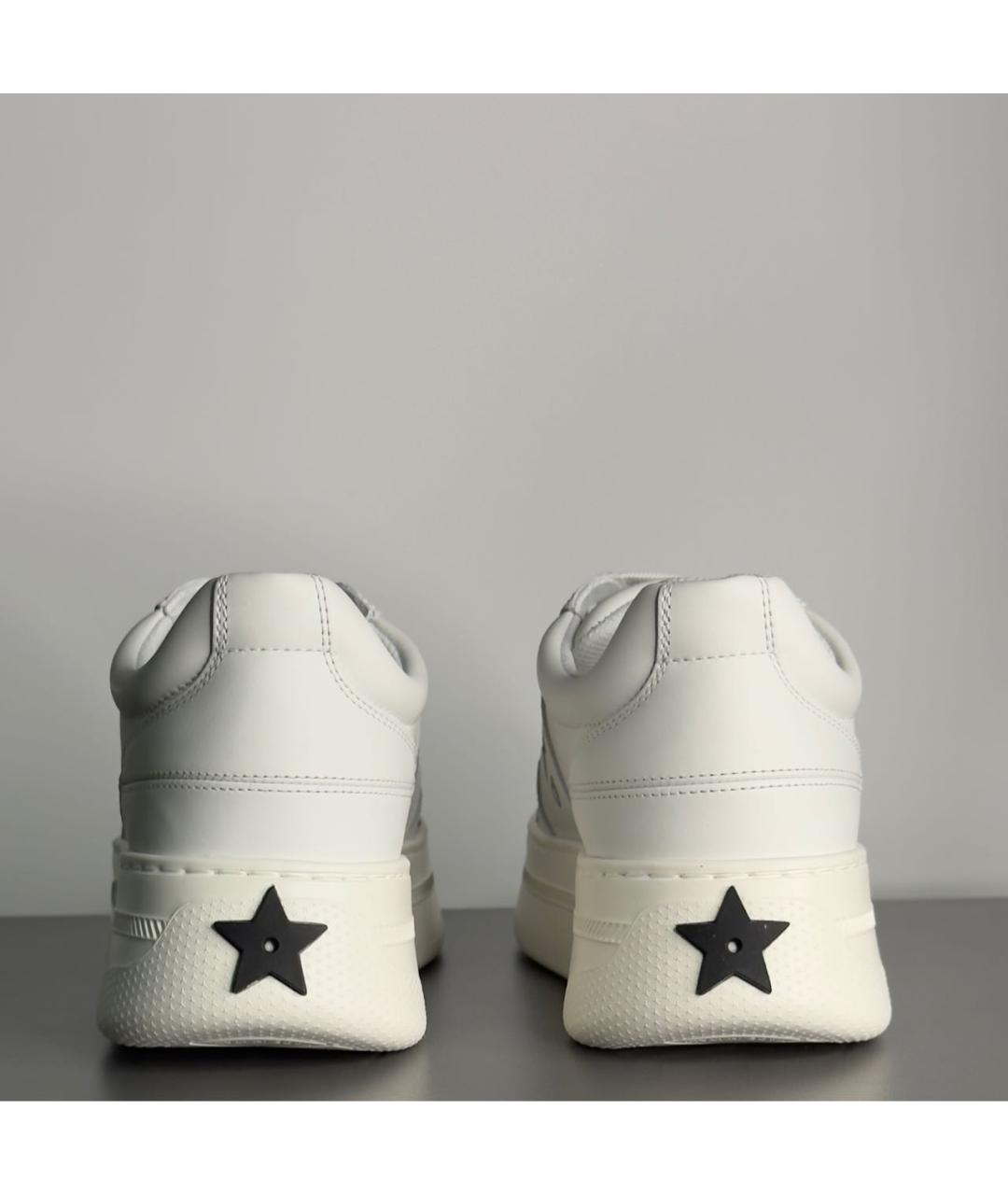 CHRISTIAN DIOR Белые кожаные кроссовки, фото 4