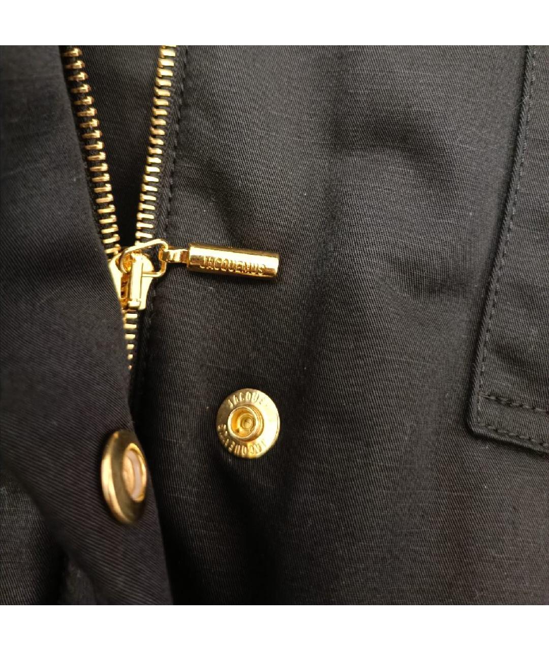 JACQUEMUS Черная хлопковая куртка, фото 5