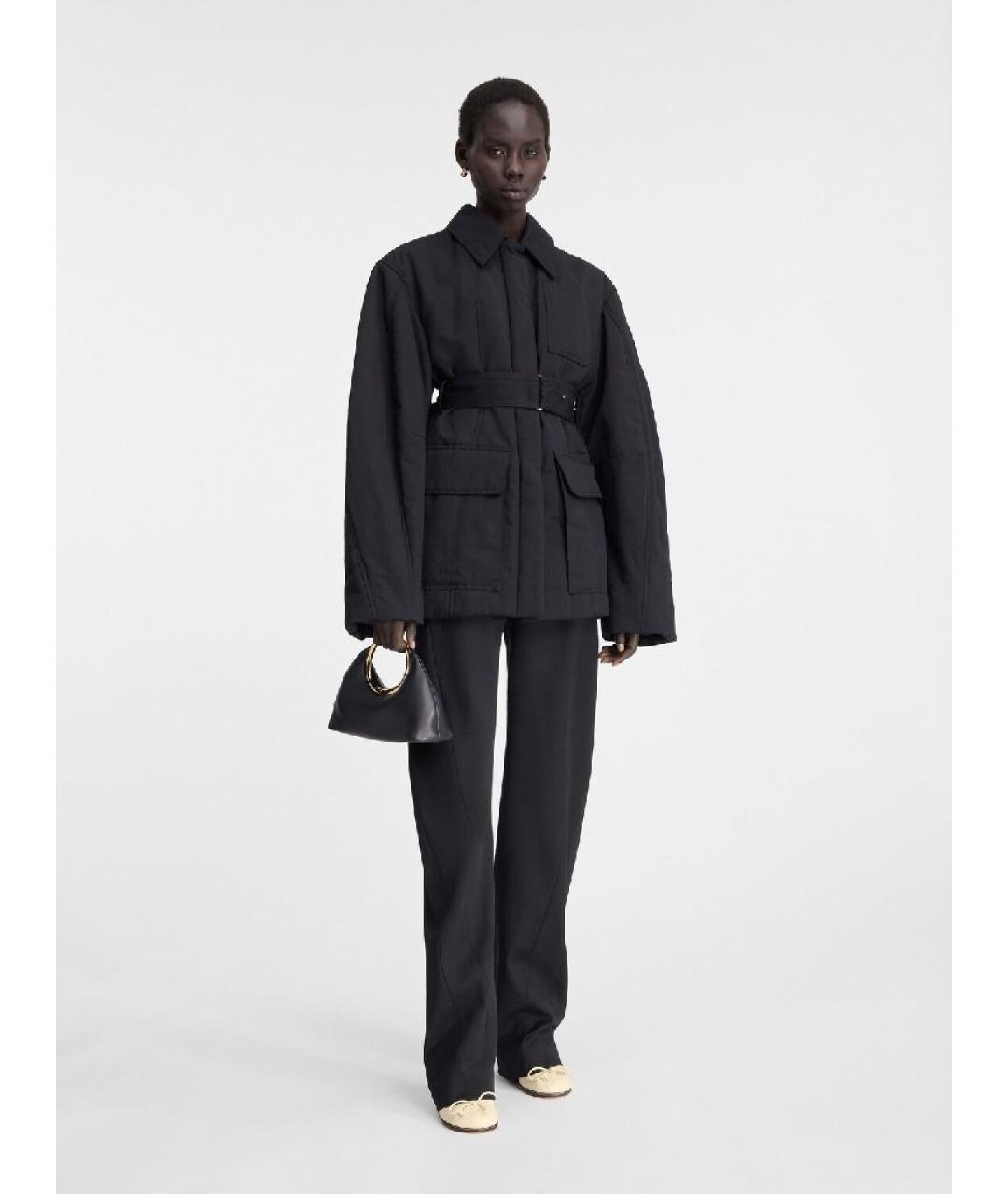 JACQUEMUS Черная хлопковая куртка, фото 6