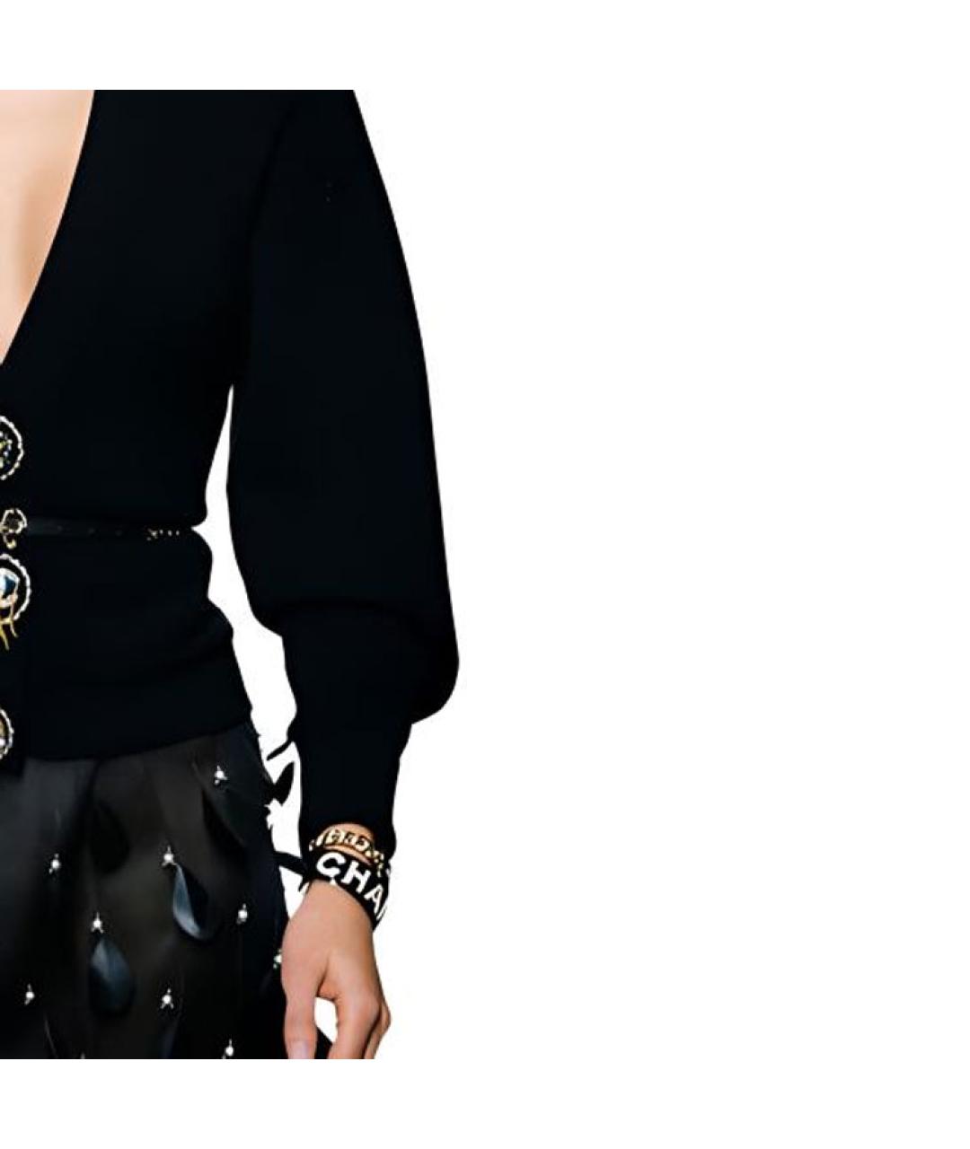 CHANEL Черный кардиган, фото 5