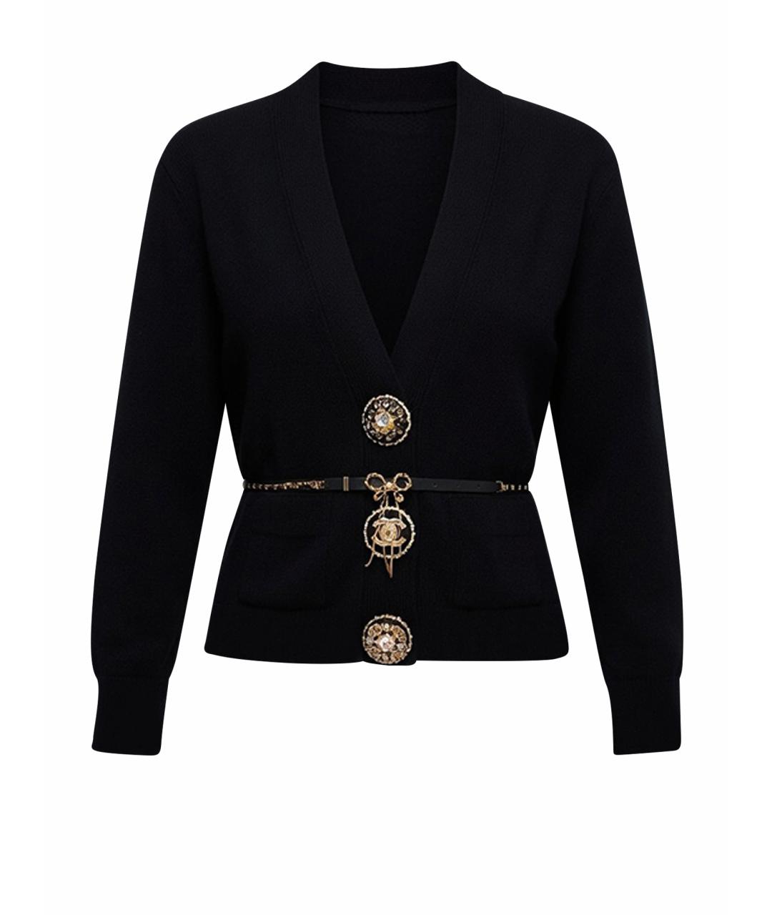 CHANEL Черный кардиган, фото 6