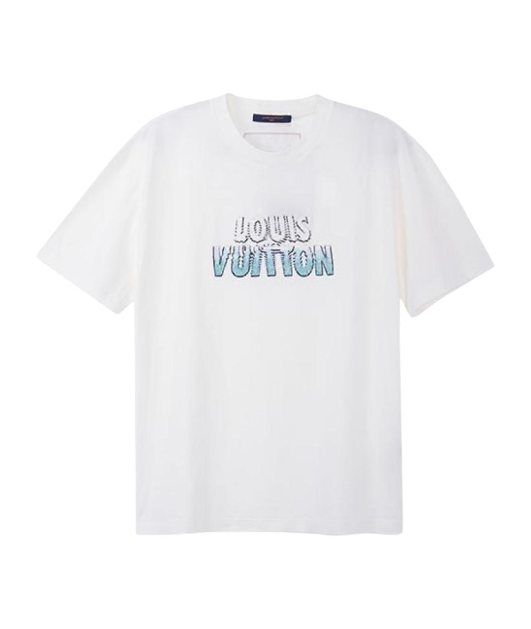 LOUIS VUITTON Белая футболка, фото 1