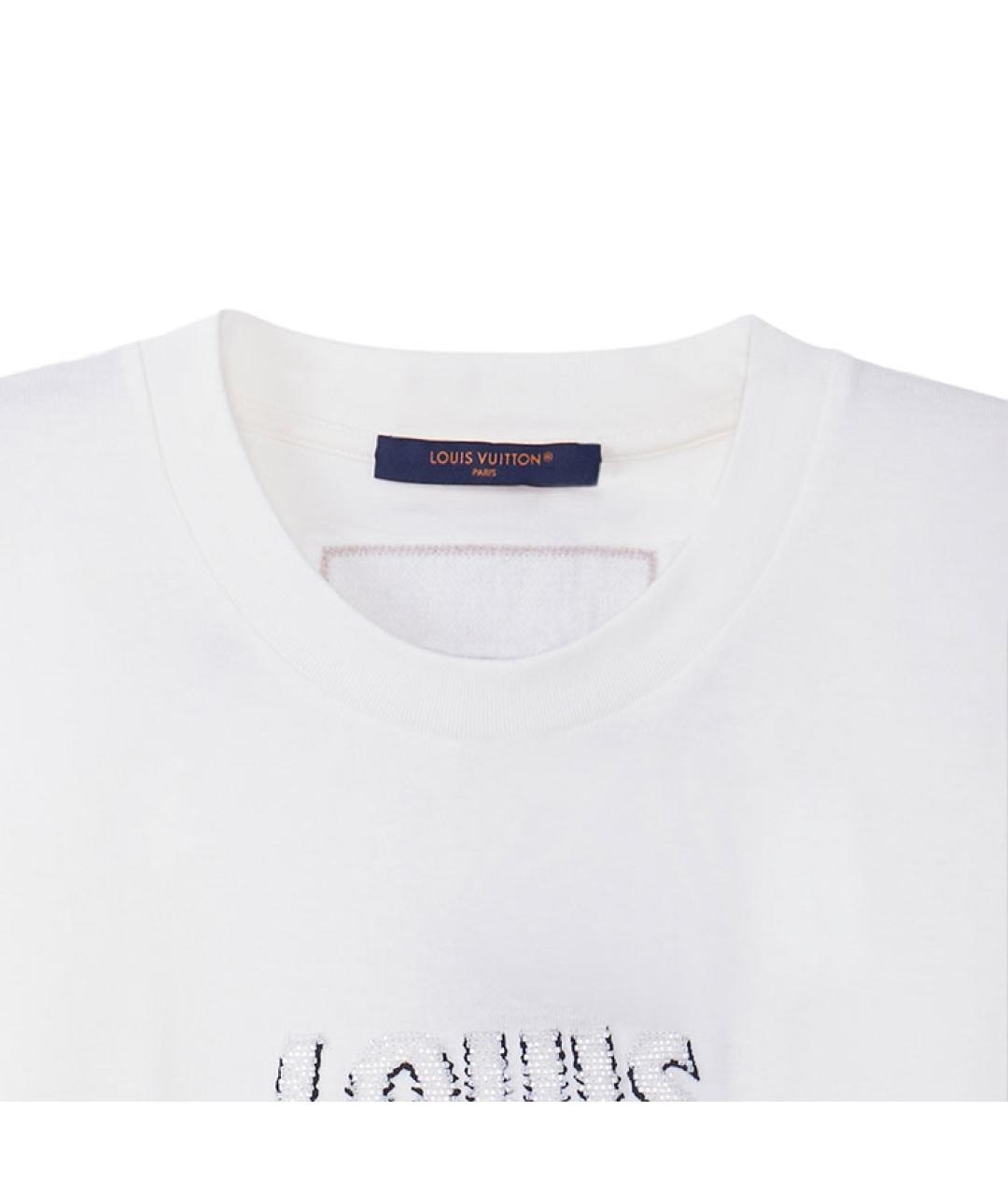 LOUIS VUITTON Белая футболка, фото 5