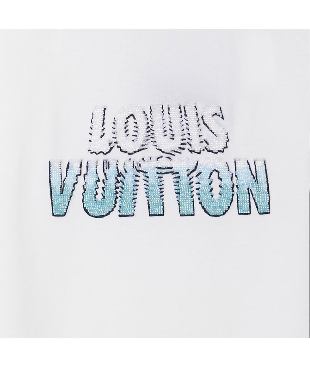 LOUIS VUITTON Белая футболка, фото 4