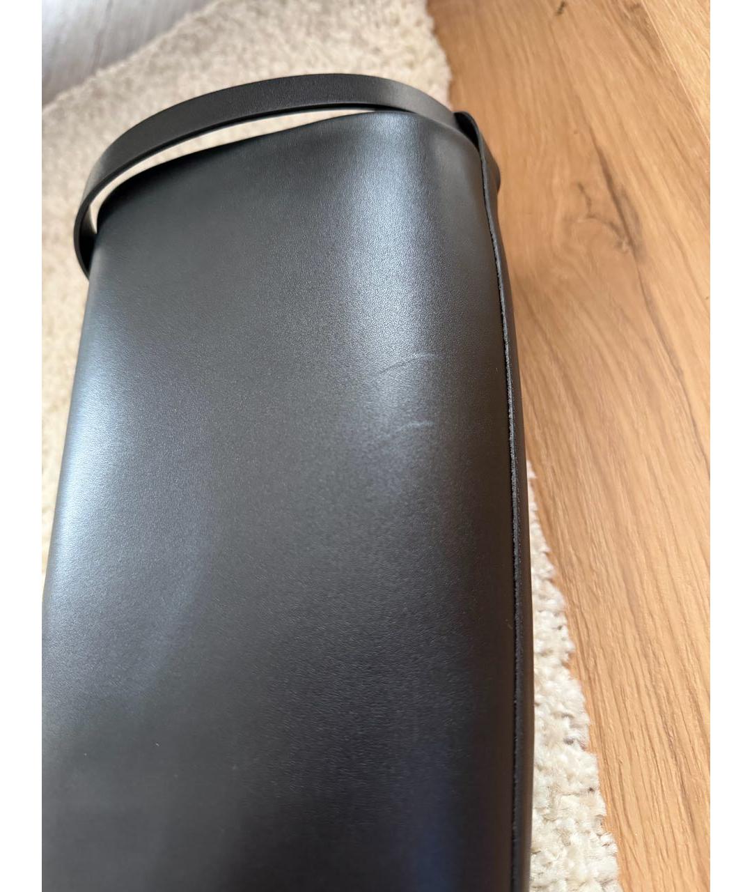 HERMES Черные кожаные ботинки, фото 8