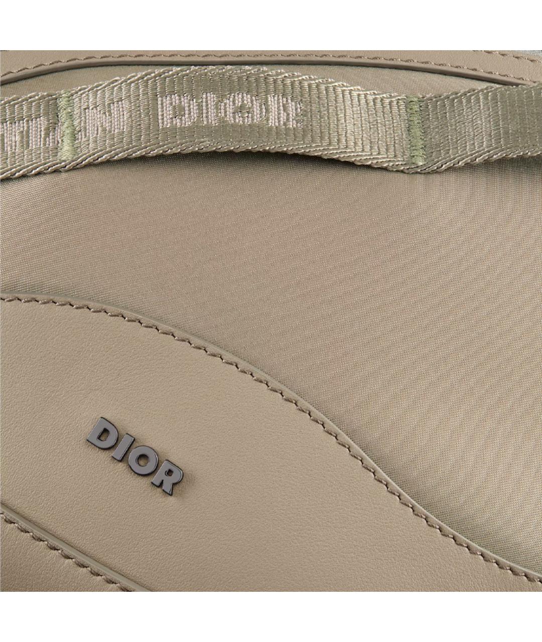 CHRISTIAN DIOR Коричневая сумка на плечо, фото 5