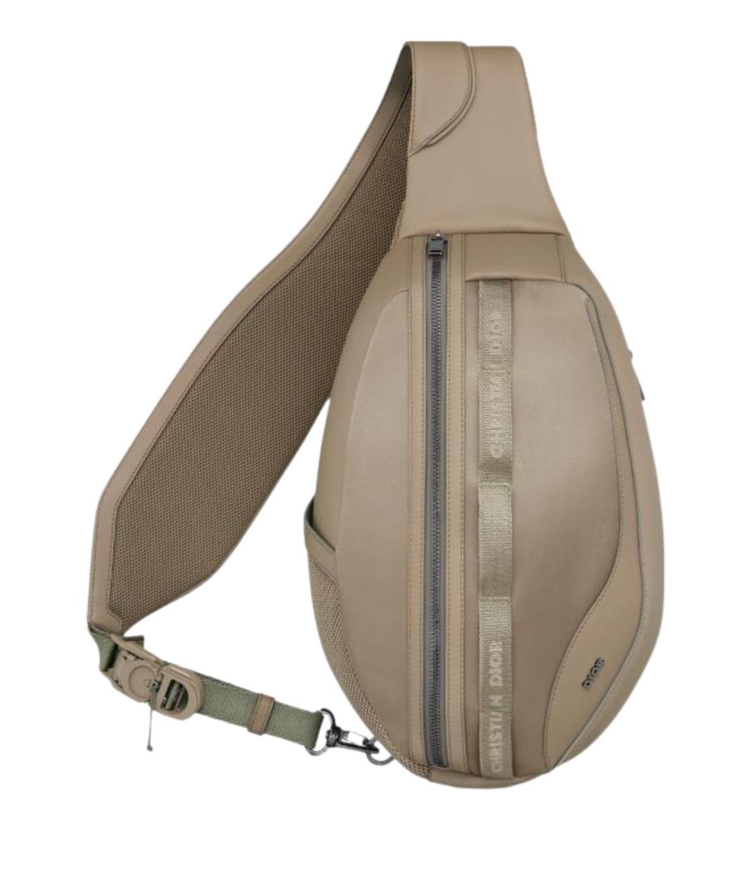 CHRISTIAN DIOR Коричневая сумка на плечо, фото 1