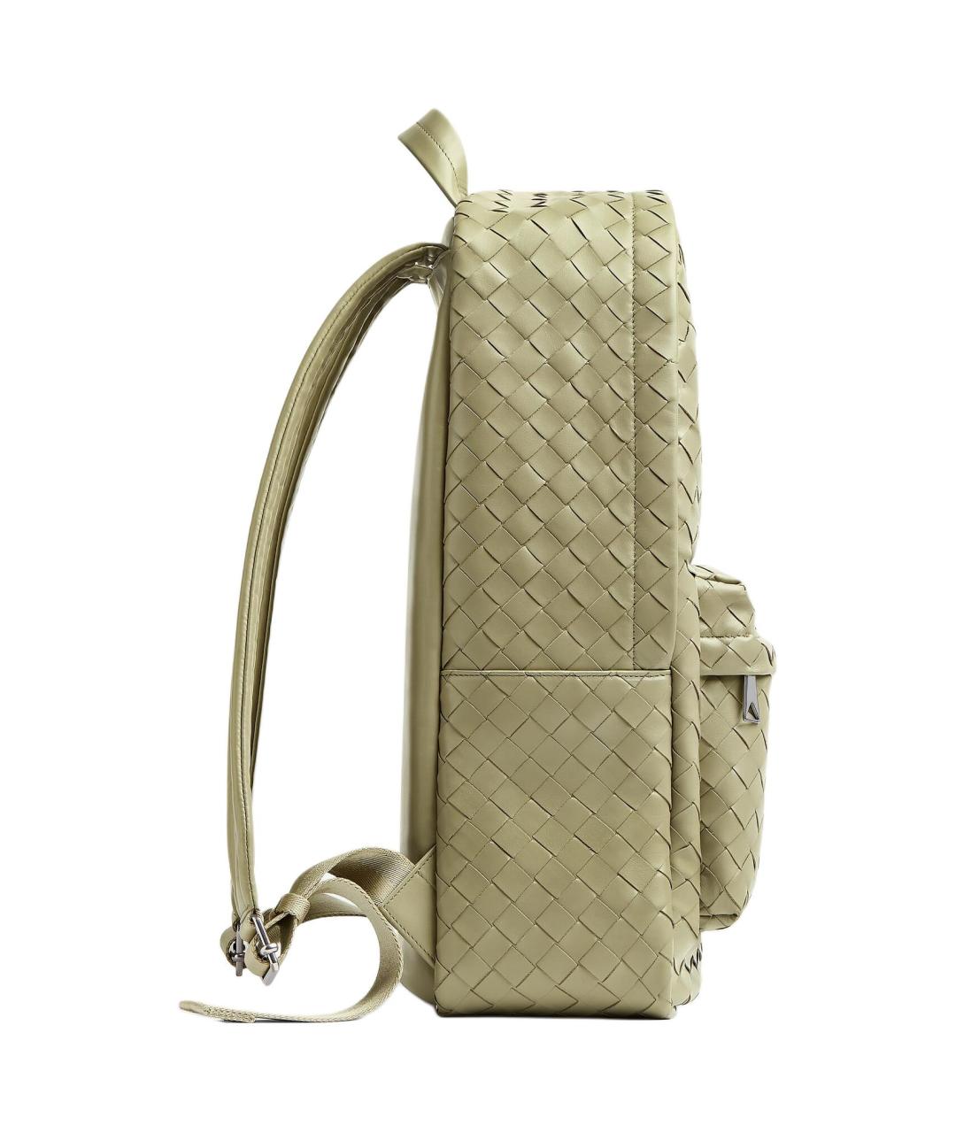 BOTTEGA VENETA Зеленый рюкзак, фото 2