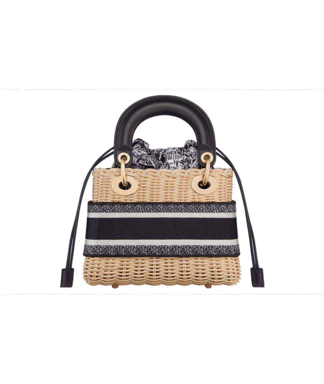 CHRISTIAN DIOR Бежевая сумка через плечо, фото 4