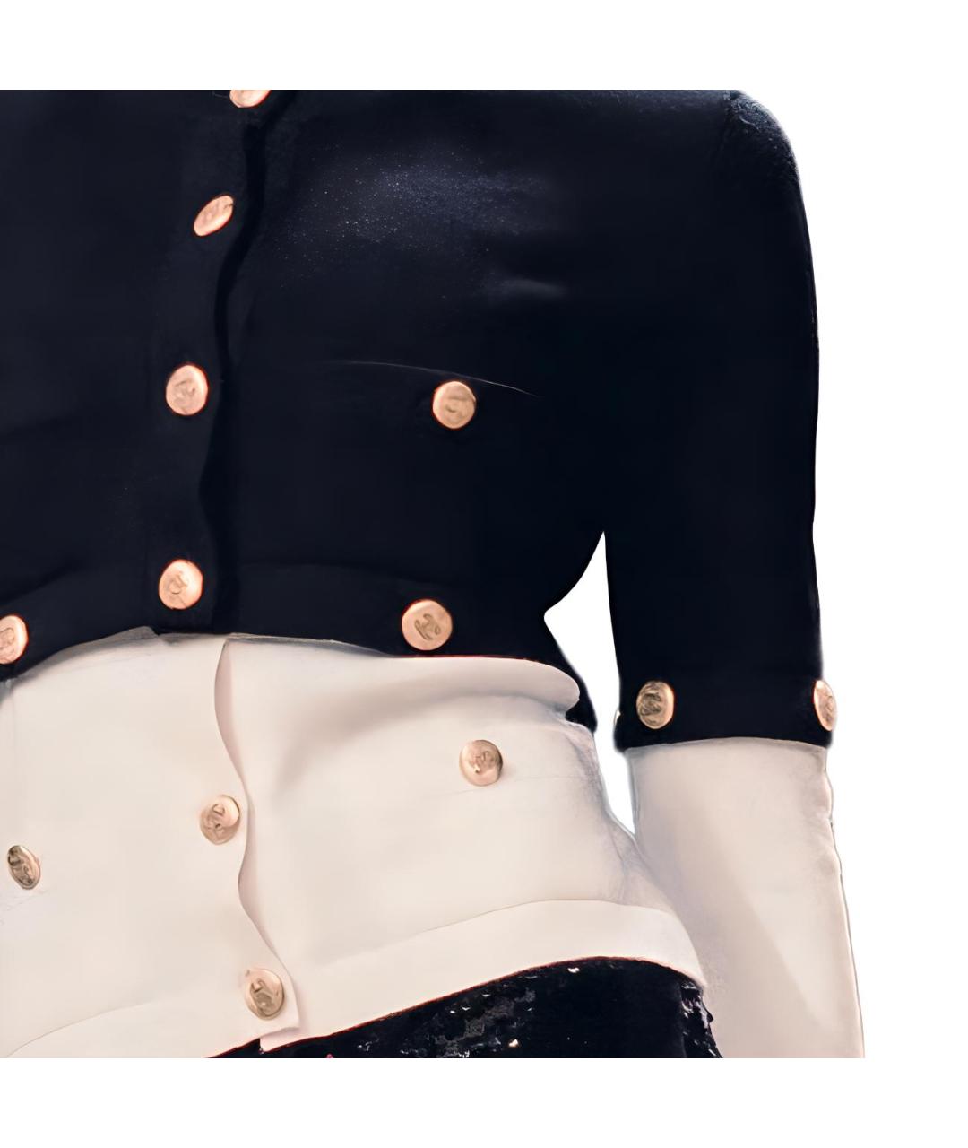 CHANEL Черный кашемировый джемпер / свитер, фото 5