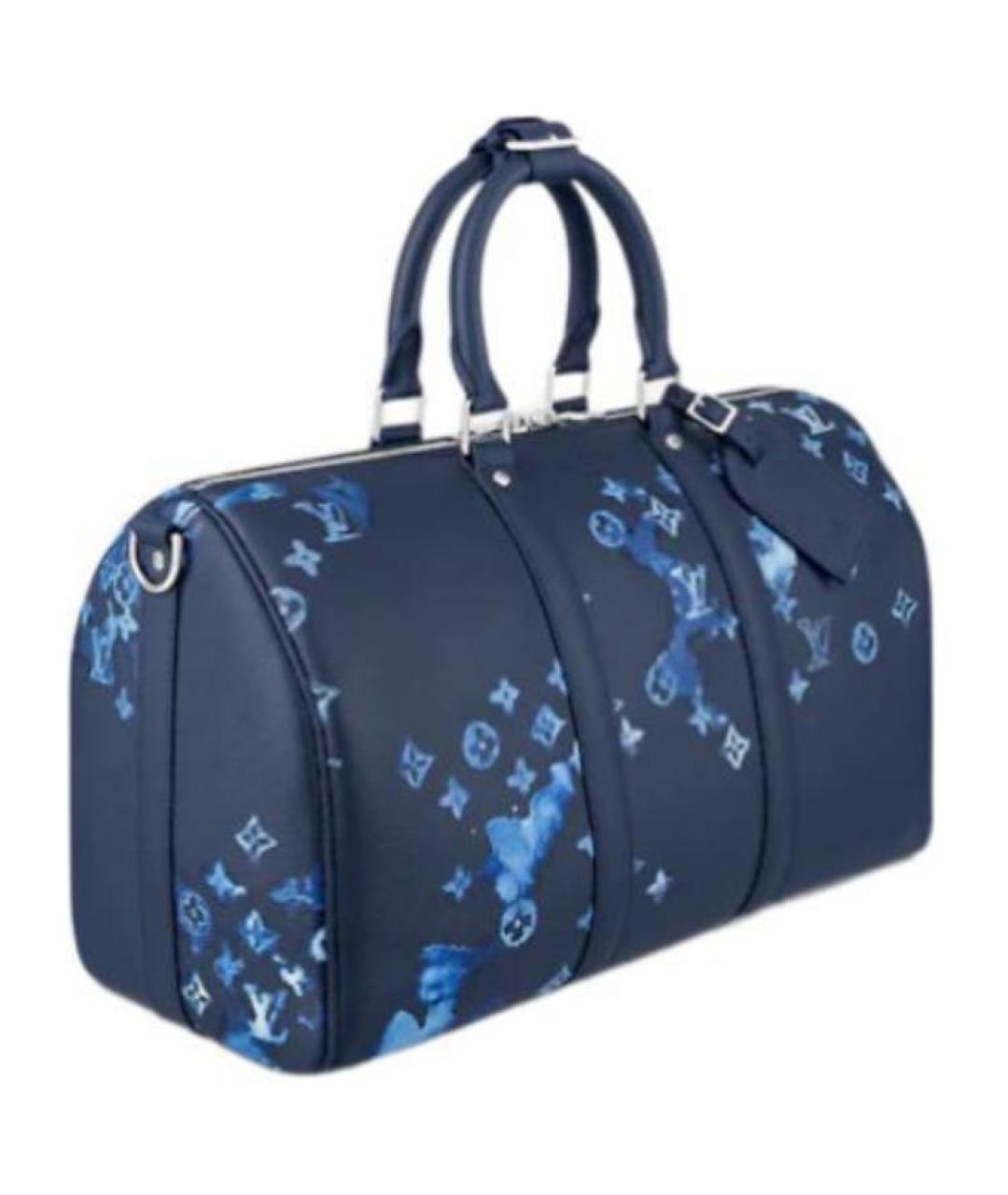 LOUIS VUITTON Синяя сумка на плечо, фото 2