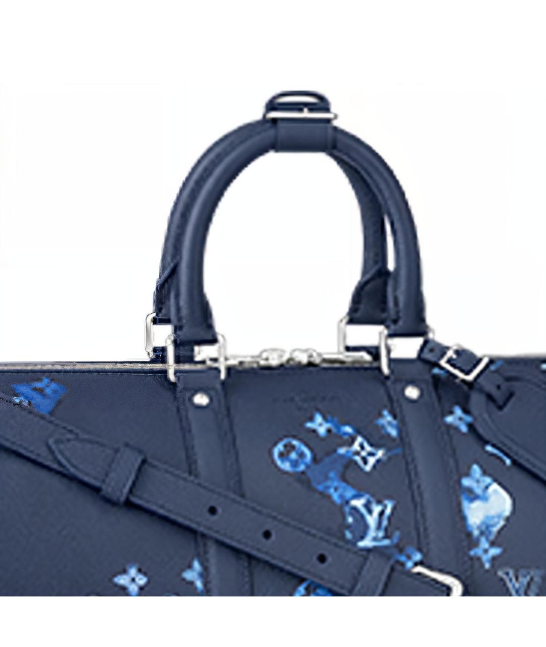 LOUIS VUITTON Синяя сумка на плечо, фото 4