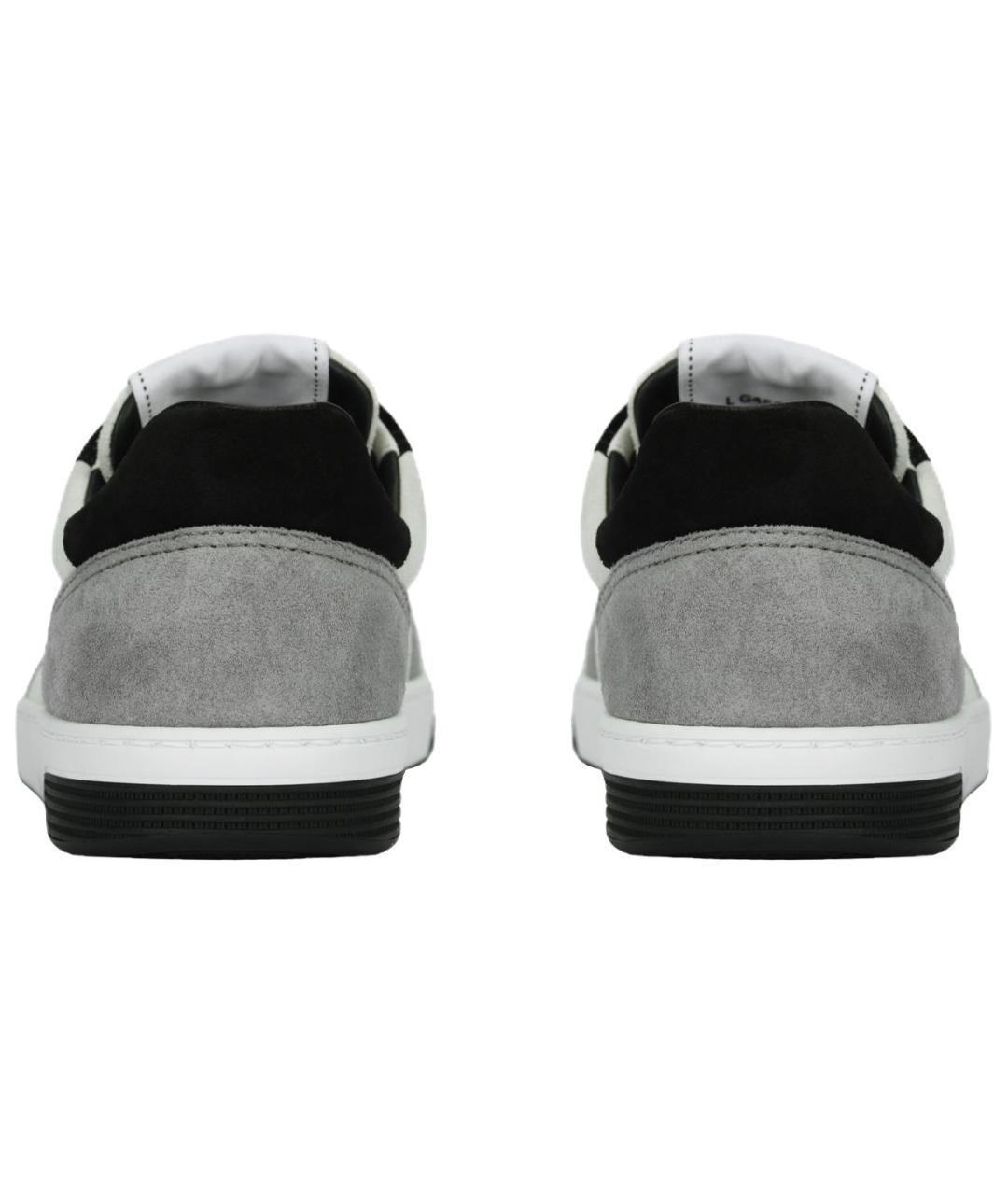 CHANEL Белые кожаные кроссовки, фото 4