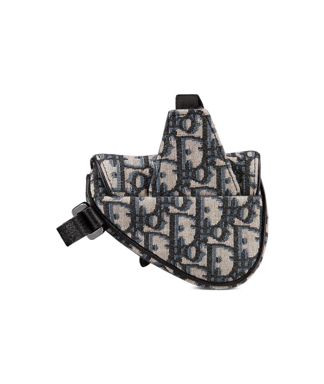 CHRISTIAN DIOR Синяя сумка на плечо, фото 3