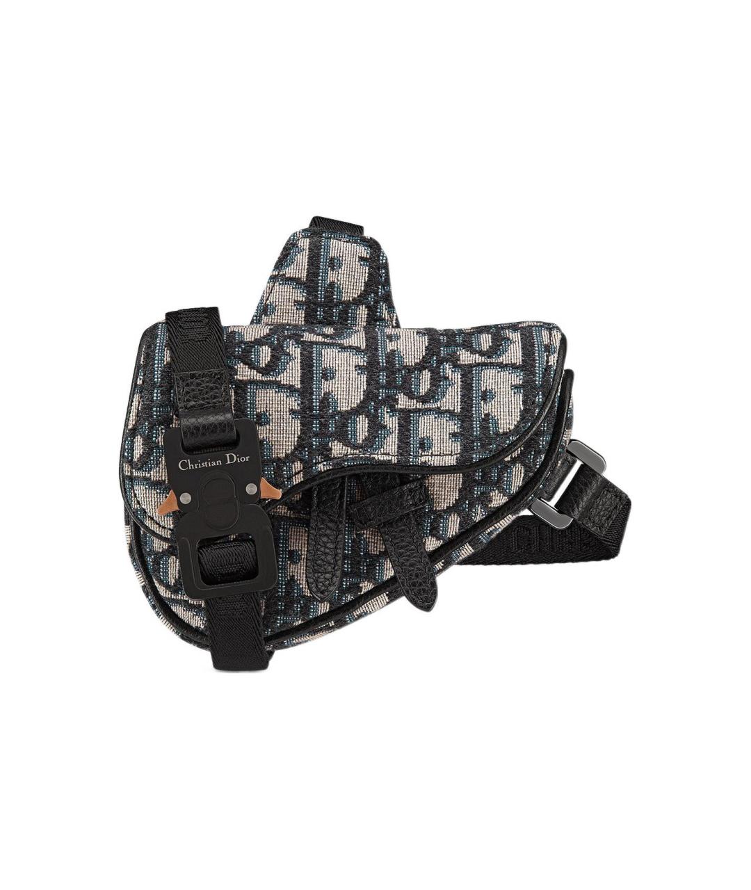 CHRISTIAN DIOR Синяя сумка на плечо, фото 6