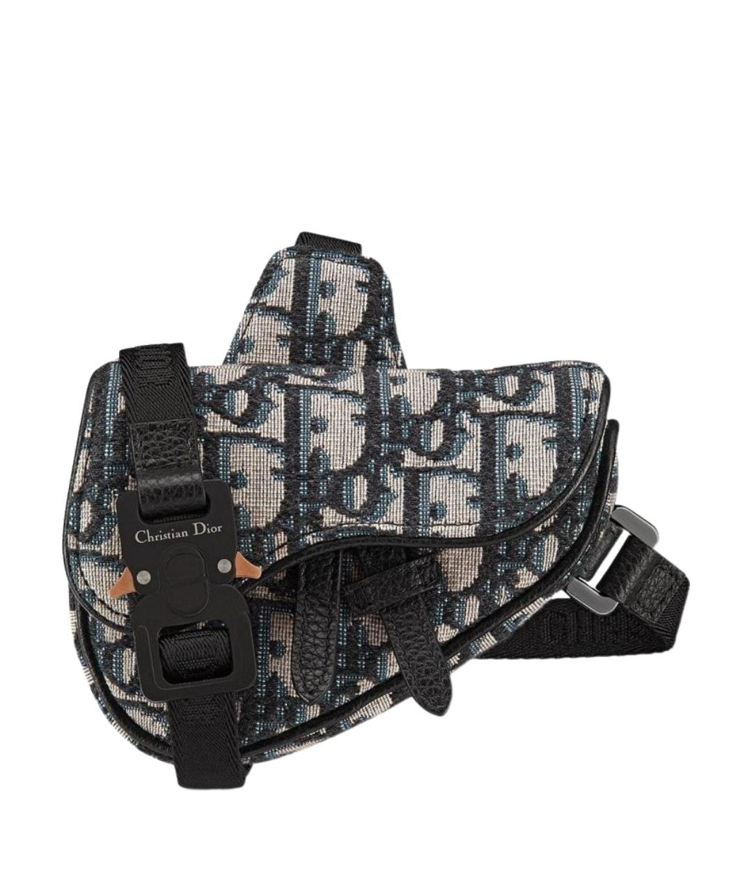 CHRISTIAN DIOR Синяя сумка на плечо, фото 1