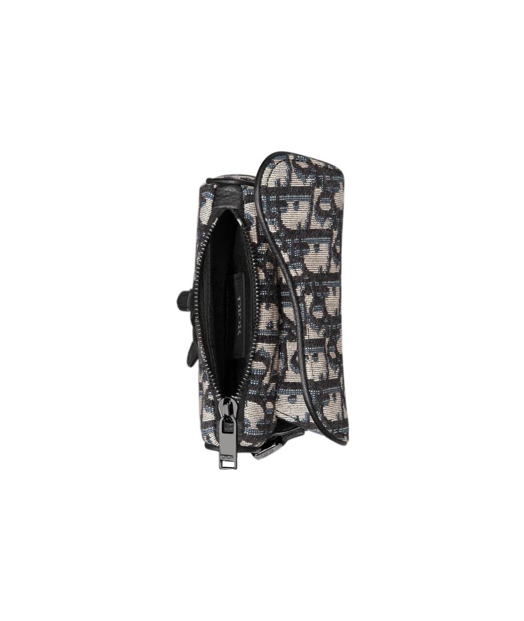 CHRISTIAN DIOR Синяя сумка на плечо, фото 4