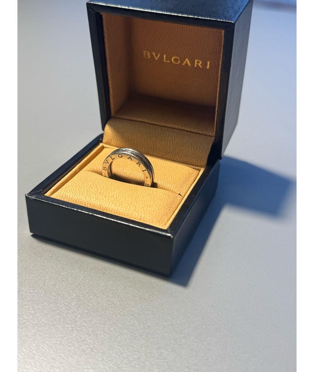 BVLGARI Серебряное кольцо из белого золота, фото 2