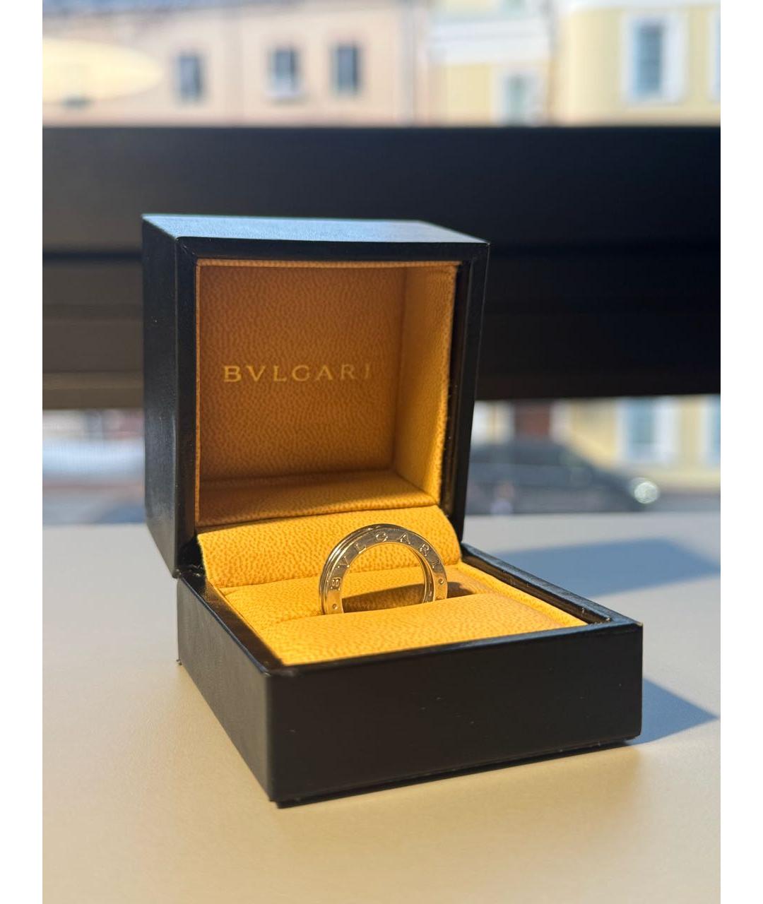 BVLGARI Серебряное кольцо из белого золота, фото 8