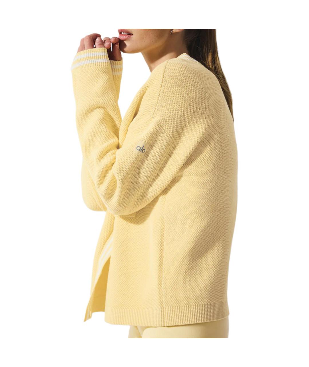 ALO YOGA Желтый кардиган, фото 3