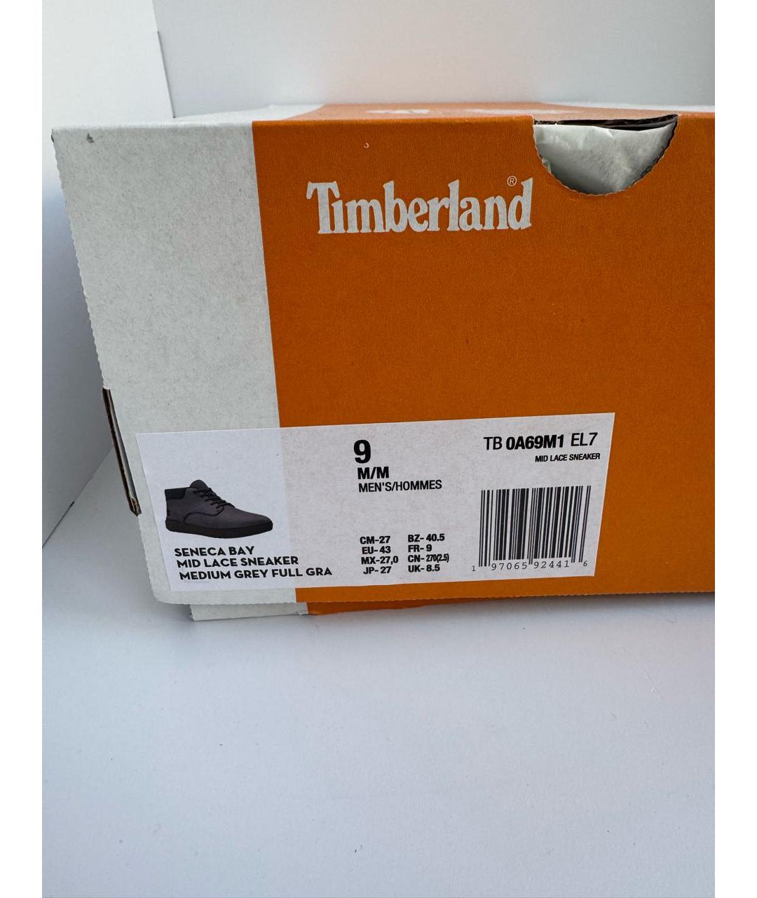 TIMBERLAND Коричневые кожаные низкие ботинки, фото 6