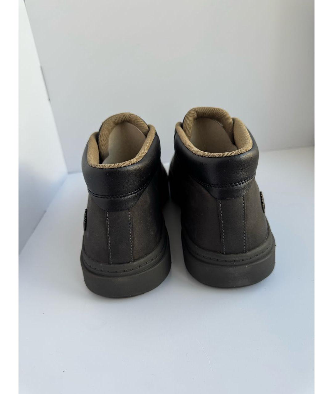 TIMBERLAND Коричневые кожаные низкие ботинки, фото 4