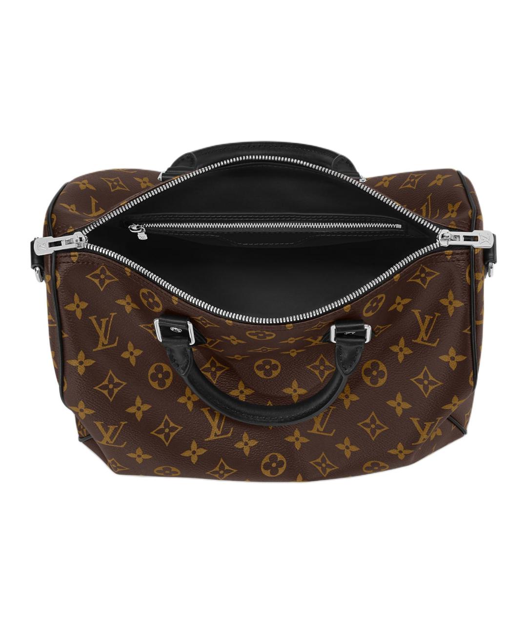 LOUIS VUITTON Коричневая сумка через плечо, фото 3