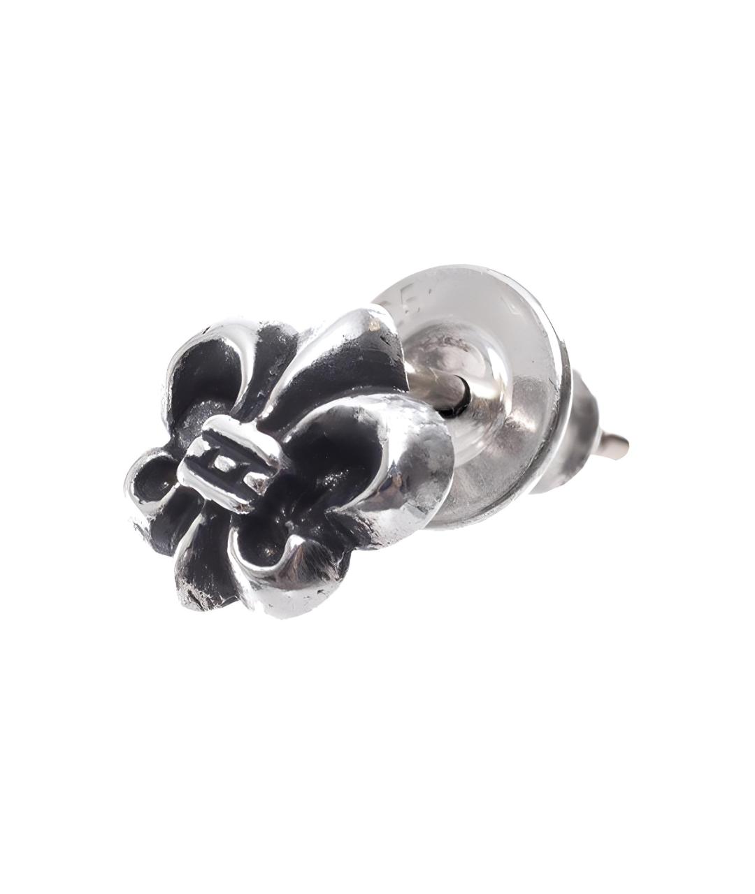 CHROME HEARTS Серебряные серебряные серьги, фото 2