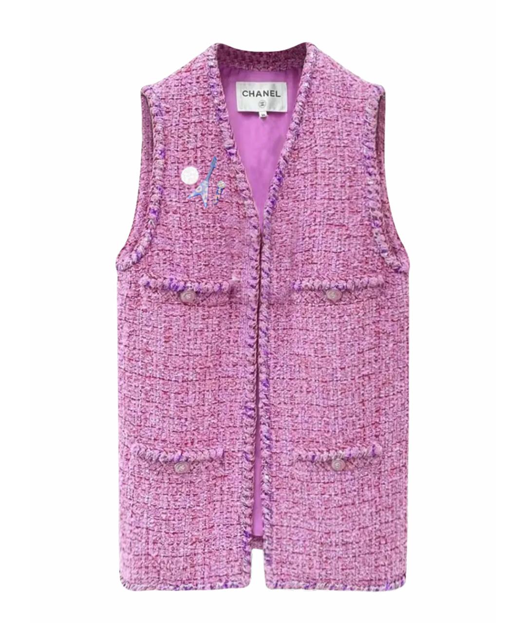 CHANEL Розовая жилетка, фото 1