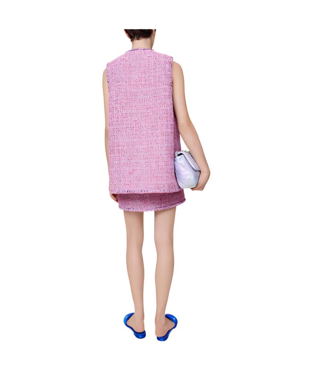 CHANEL Розовая жилетка, фото 2