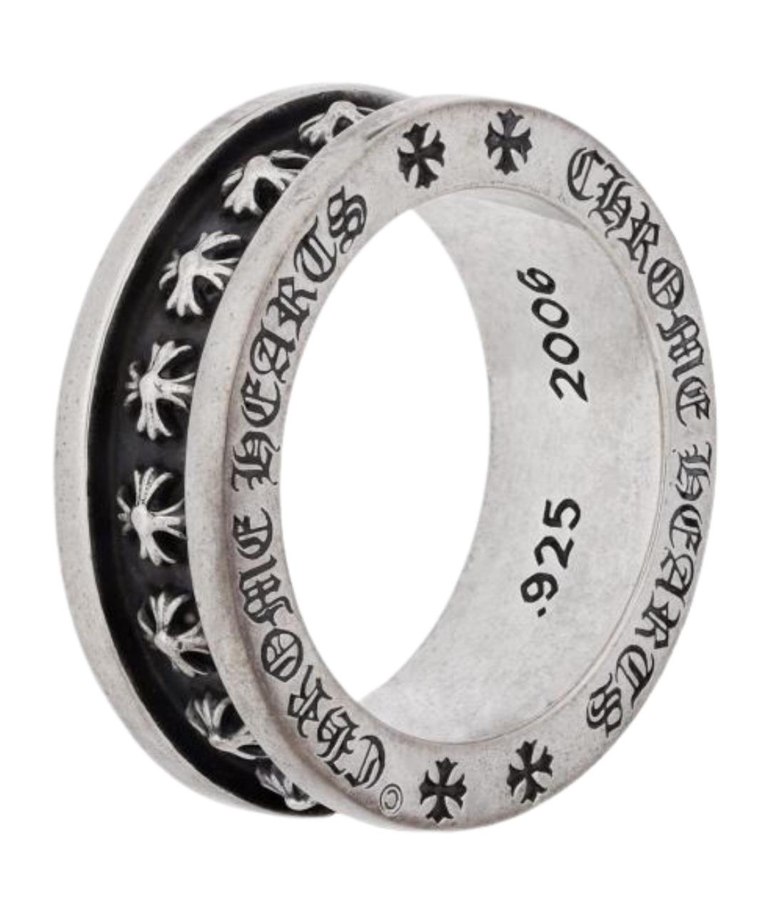 CHROME HEARTS Серебряное серебряное кольцо, фото 1