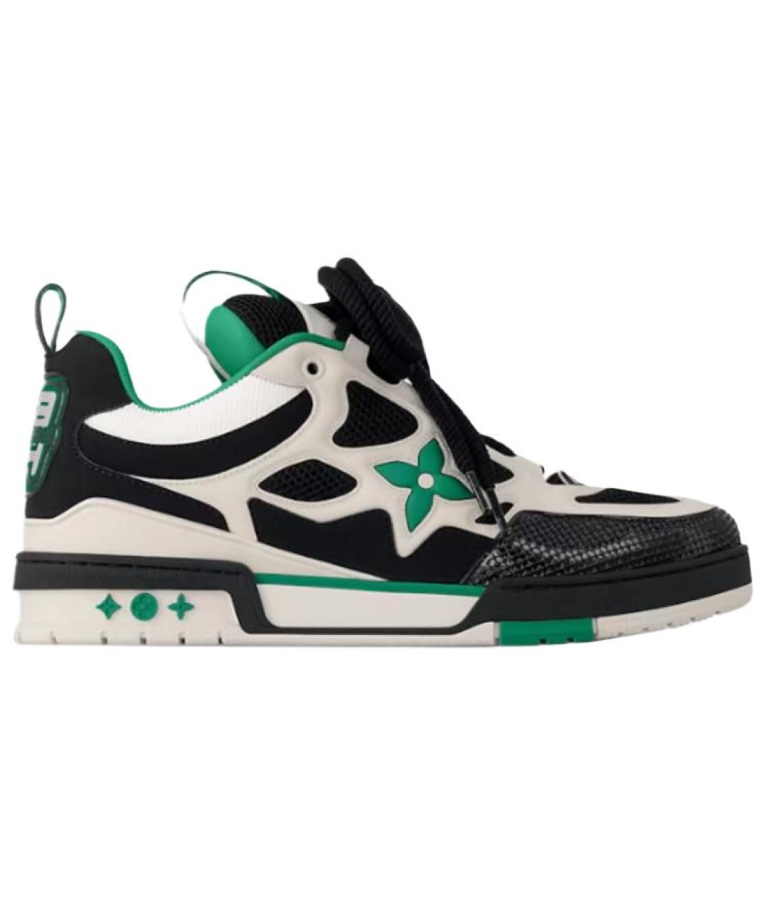 LOUIS VUITTON Мульти кожаные низкие кроссовки / кеды, фото 1