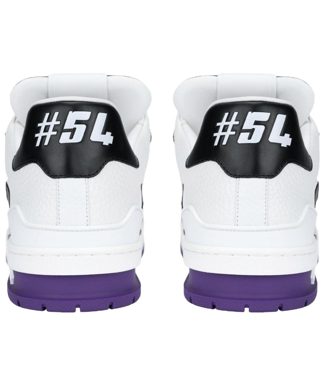 LOUIS VUITTON Мульти кожаные низкие кроссовки / кеды, фото 4