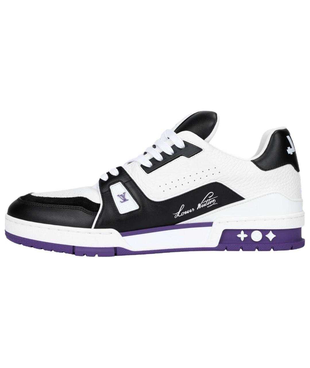 LOUIS VUITTON Мульти кожаные низкие кроссовки / кеды, фото 2