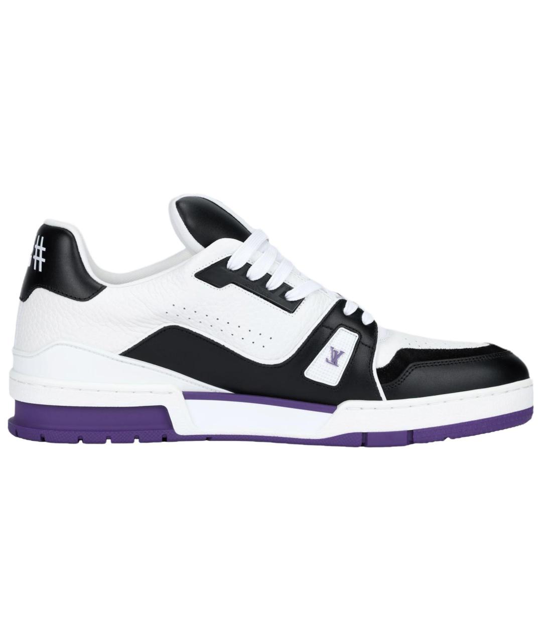 LOUIS VUITTON Мульти кожаные низкие кроссовки / кеды, фото 1