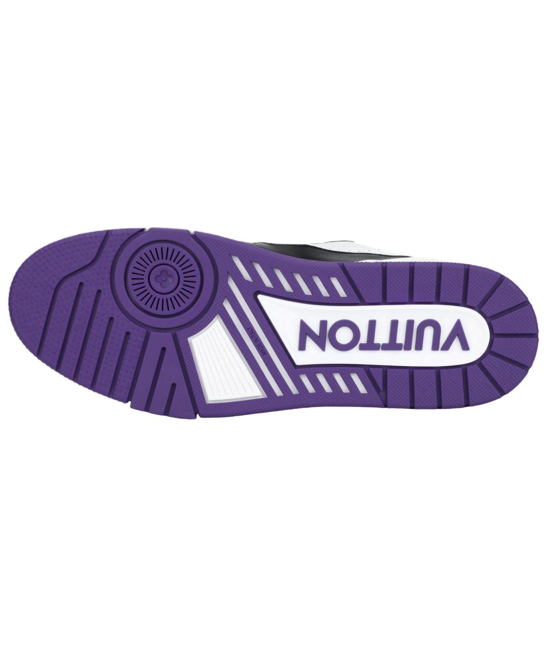 LOUIS VUITTON Мульти кожаные низкие кроссовки / кеды, фото 5