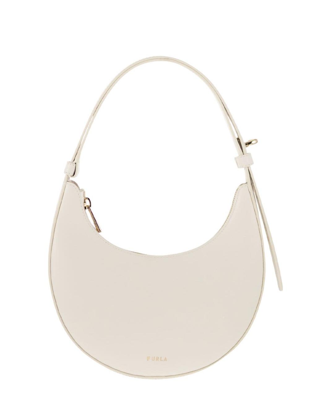 FURLA Белая сумка через плечо, фото 1
