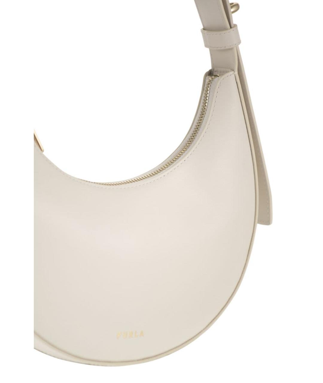 FURLA Белая сумка через плечо, фото 5