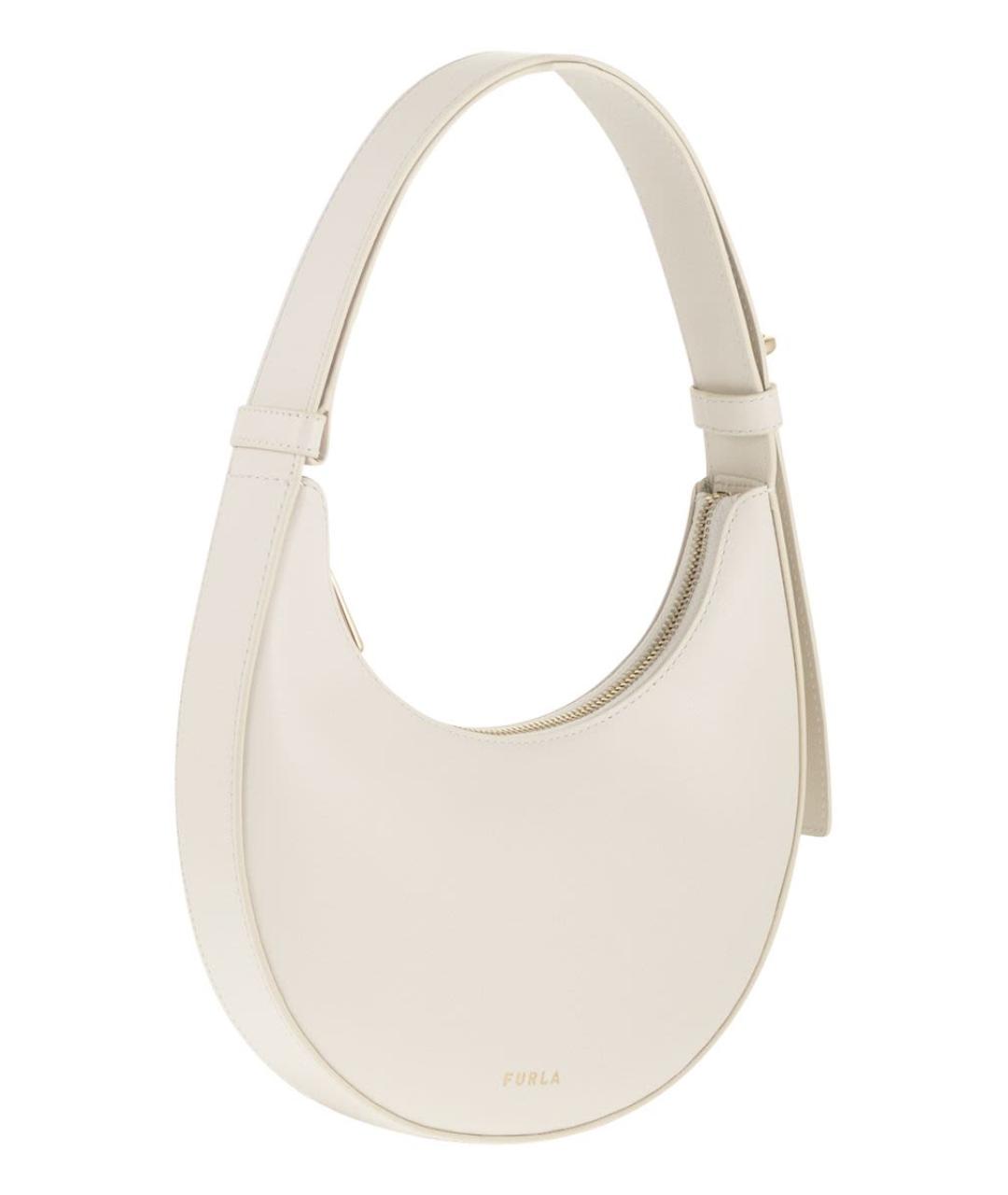 FURLA Белая сумка через плечо, фото 4