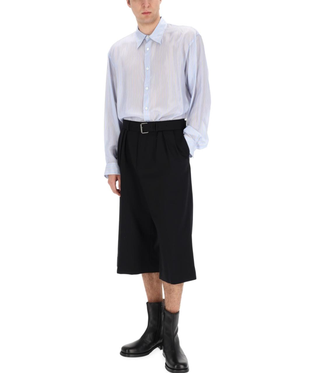 DRIES VAN NOTEN Голубая кэжуал рубашка, фото 4