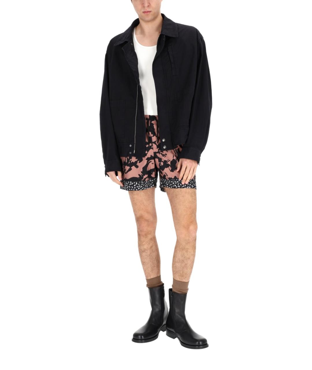 DRIES VAN NOTEN Черная хлопковая куртка, фото 4