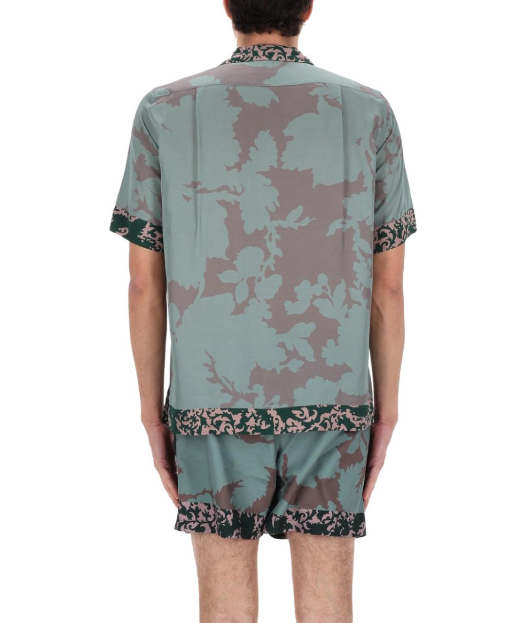 DRIES VAN NOTEN Зеленая кэжуал рубашка, фото 5