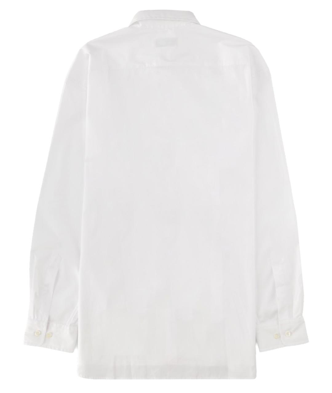 DRIES VAN NOTEN Белая хлопковая классическая рубашка, фото 2