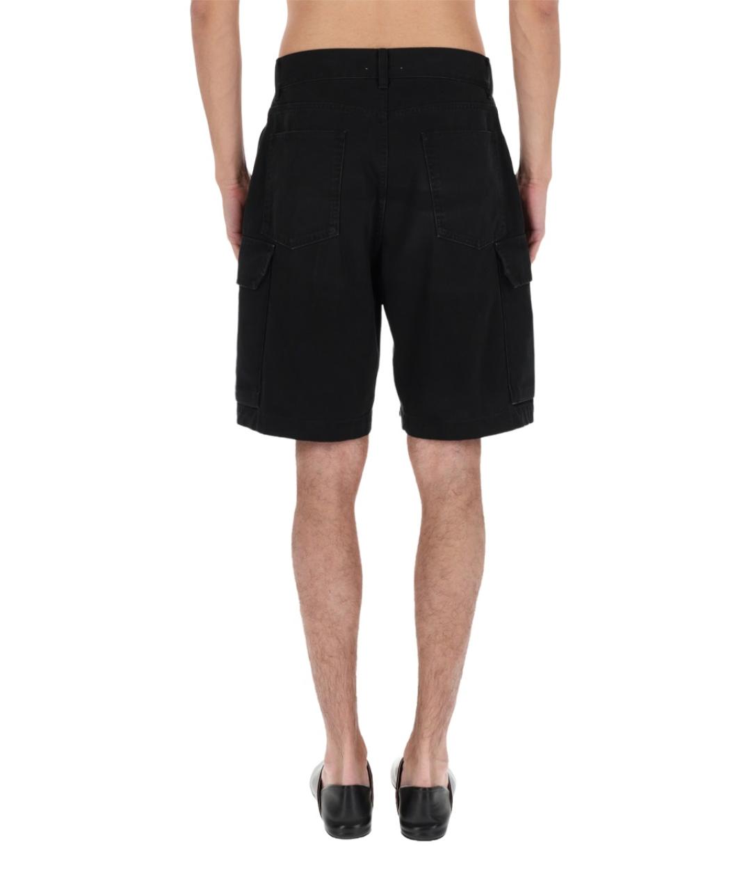 J.W.ANDERSON Черные хлопковые шорты, фото 5