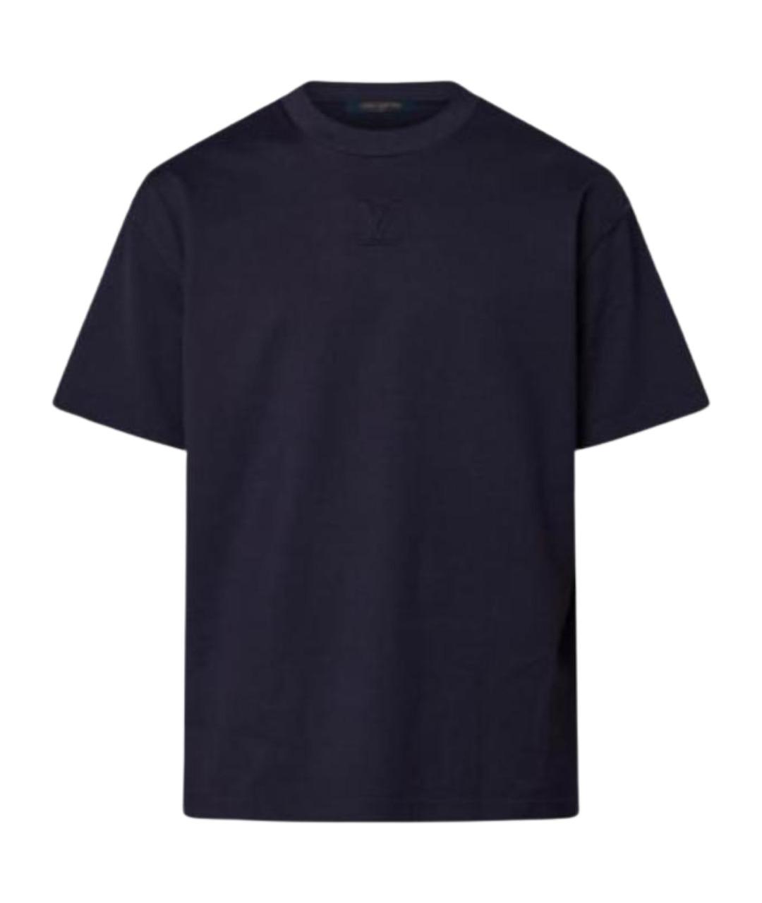 LOUIS VUITTON Черная футболка, фото 1