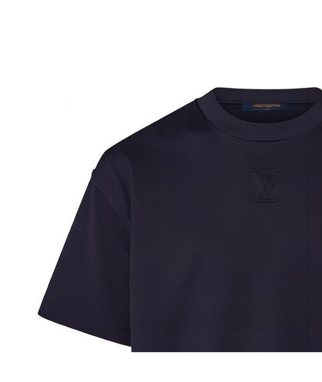 LOUIS VUITTON Черная футболка, фото 5